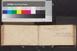 Weissenborn, Jesaias Friedrich; Blatt 1a
