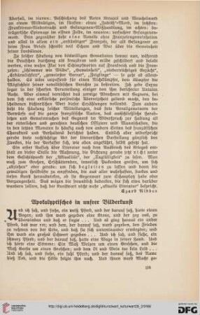 28: Apokalyptisches in unsrer Bilderkunst