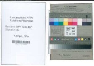 Entnazifizierung Otto Auf'm Kampe , geb. 00.00.0000 (Stadtinspektor)