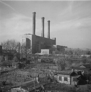 Berlin. Kraftwerk Ernst Reuter (ehemals Kraftwerk West)