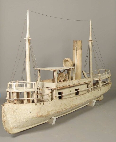 Model of the steamer "Seestern"