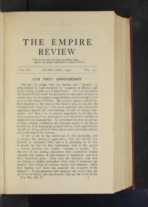 Vol. III. February, 1902. No. 13.