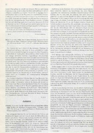 Judaica