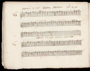 Intrada dell' Illustrissimo Elettore Palatino