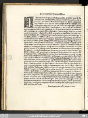 De interuallo et festis mobilibus