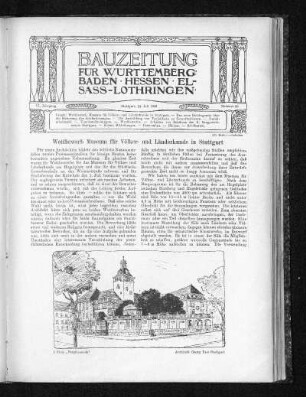 Wettbewerb Museum für Völker- und Länderkunde in Stuttgart
