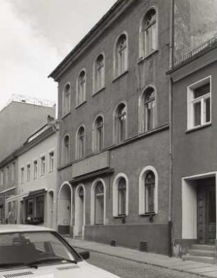 Kamenz, Bautzner Straße 7. Wohnhaus (18. Jh., um 1910). Straßenansicht