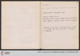 Notes on the road