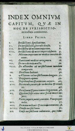 Index Omnium Capitum…