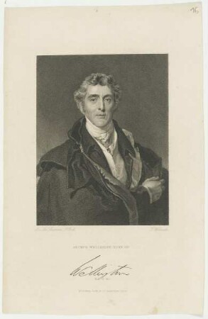 Bildnis des Arthur Wellesley of Wellington