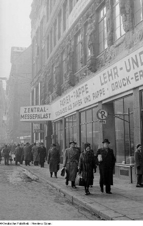 Zentral-Messepalast zur Leipziger Frühjahrsmesse