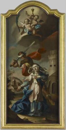 Gemälde, Heilige Barbara