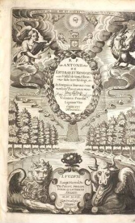 Antonii De Escobar Et Mendoza, Vallisoletani, E Societate Iesv, Theologi. In Evangelia Temporis Commentarii Panegyrici Moralibus illustrati, 1