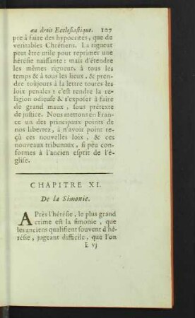 Chapitre Xi. De la Simonie.