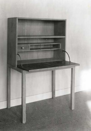 Moderne Möbel. Damen-Schreibschrank (zusammengesetzt, geöffnet). Rüster
