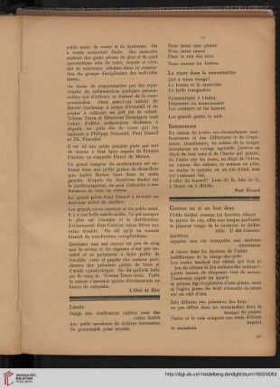 Comme un et un font deux