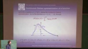 Recent results on nonlinear aggregation-diffusion equations: radial symmetry and long time asymptotics