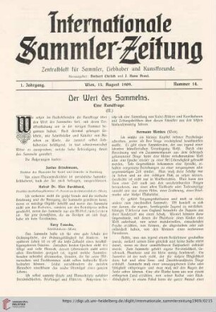 Nummer 14 (15. August)