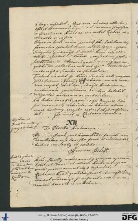 [fol. 33] De pedello academico