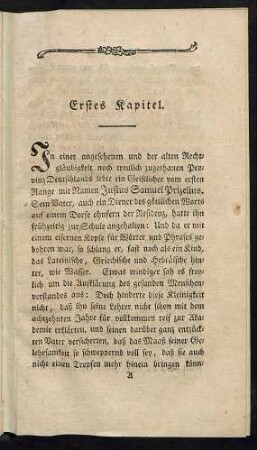 Erstes Kapitel ... Neuntes Kapitel