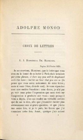 Adolphe Monod, II