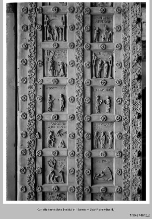 Bronzetür des Westportals