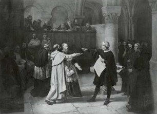 Columbus vor dem geistlichen Rate zu Salamanca