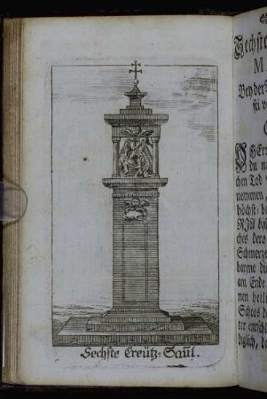 Sechste Creütz-Säul.