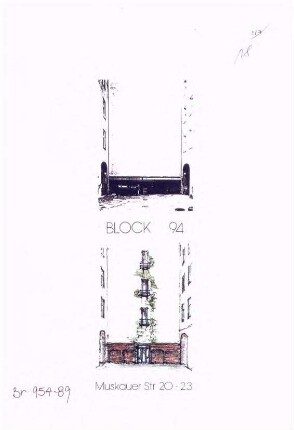 Gutachten: Blockteilkonzept Block 94,               Muskauer Str. 20-23