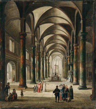 Das Innere einer Kirche