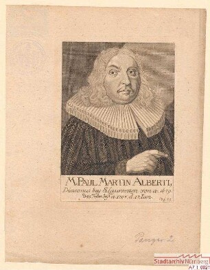 Paul Martin Alberti (d.Ä.), Diakon bei St. Lorenz