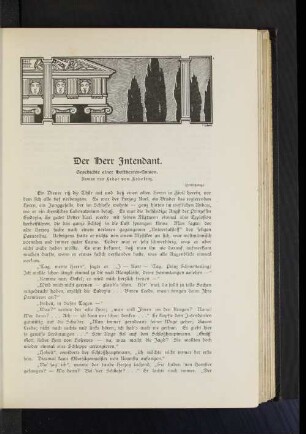 Der Herr Intendant