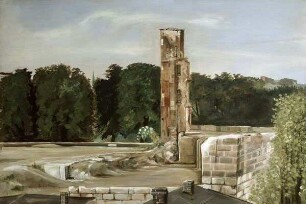 Turm-Ruine des Kieler Schlosses