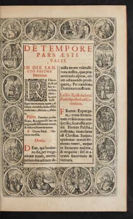De Tempore Pars Aestivalis.