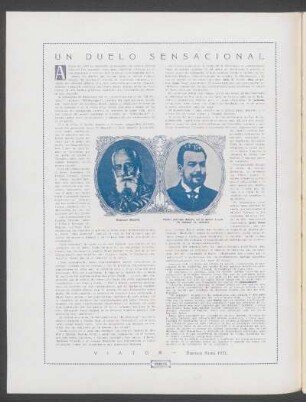 Un duelo sensacional