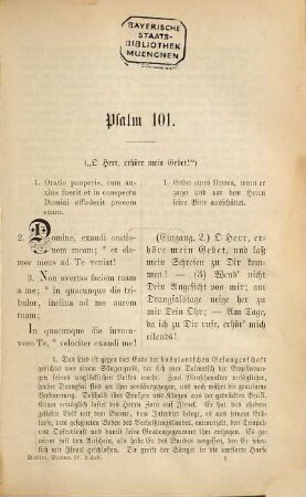 Psallite sapienter : "Psallieret weise!" Erklärung der Psalmen im Geiste des betrachtenden Gebets und der Liturgie dem Clerus und Volk gewidmet, 4