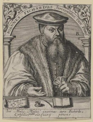 Bildnis des Ioannes Fichardus