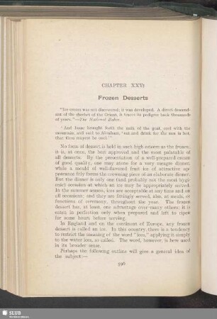 Chapter XXV. Frozen Desserts