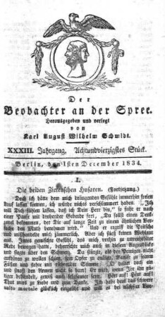 48. Stueck, 1. Dezember 1834