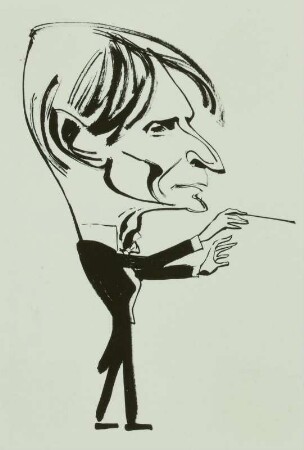 Václav Neumann, u.a. Chefdirigent des Leipziger Gewandhausorchesters, dann Stuttgart
