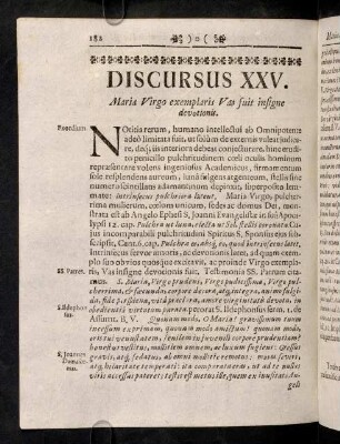 182-187, Discursus XXV