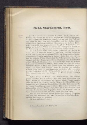 Mehl, Stärkemehl, Brot