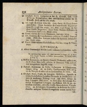 132-150, Liturgica.