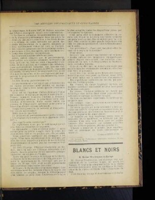 Blancs et Noirs
