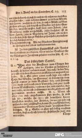 Das sechszehnte Capitel.