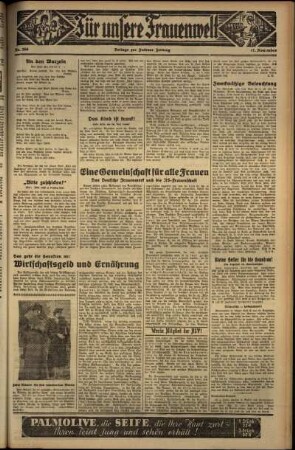 Zweite Ausgabe vom Dienstag, den 17. November 1936.