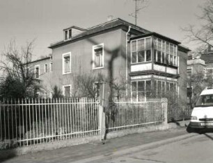 Radebeul. Wohnhaus, Rosenstraße 5 (um 1895). Straßenansicht