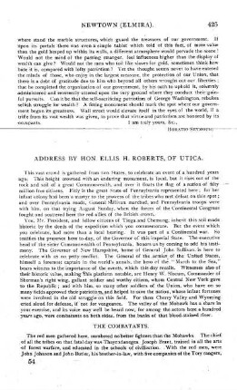 Address by Hon. ELLIS H. ROBERTS.