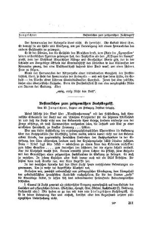 Besinnliches zum zeitgemäßen Zuchtbegriff