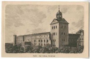 Stettin - Kgl. Schloss, Nordfront